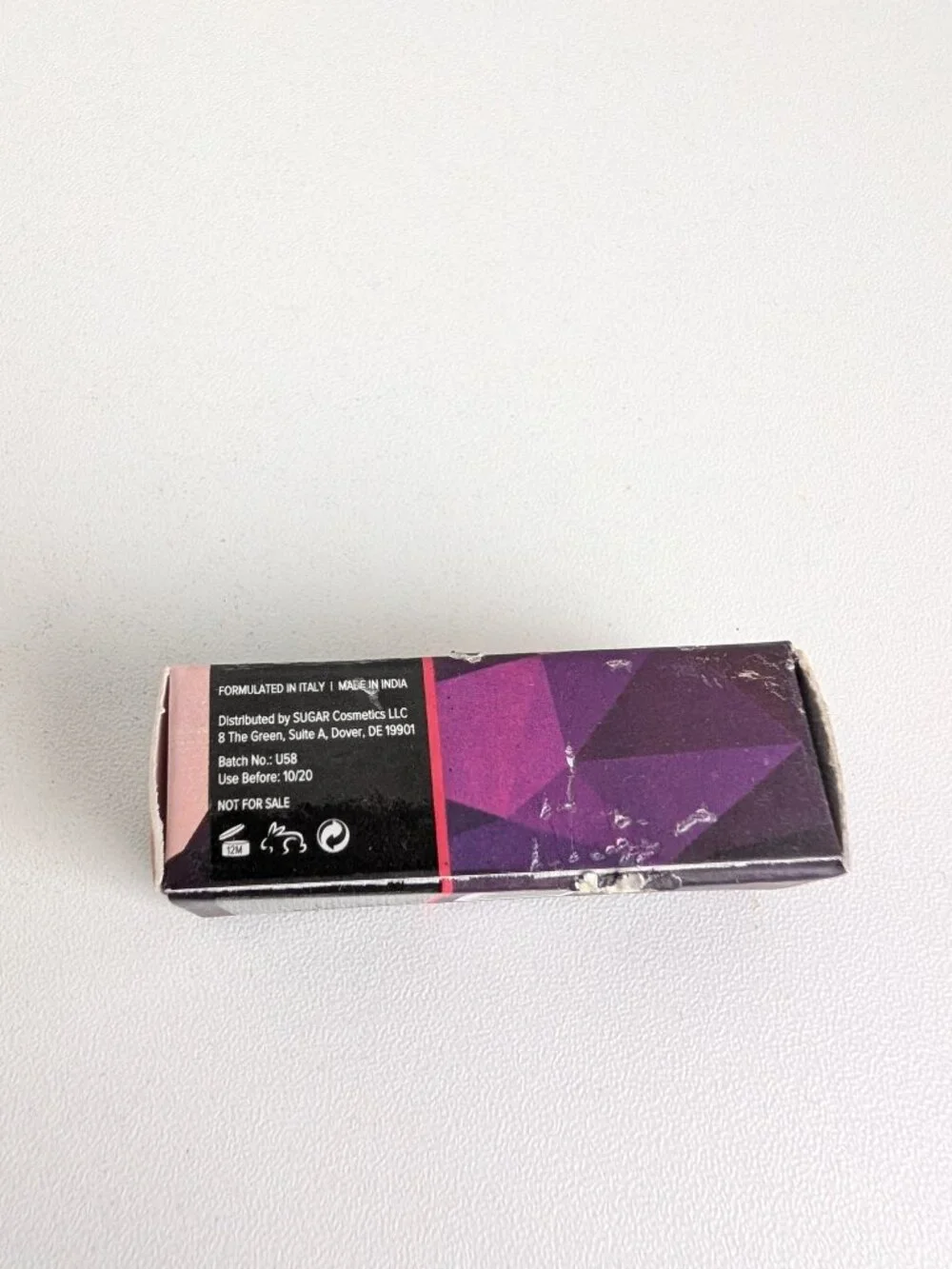 Sugar Its-A-Pout Time Vivid Lipstick Mini Better Call Salmon 09 New with Box